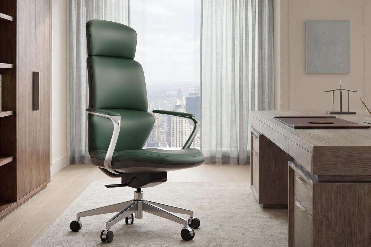 Rafraîchissement du Bureau au Printemps : Sublimez Votre Espace de Travail avec un Fauteuil de Direction en Cuir Véritable