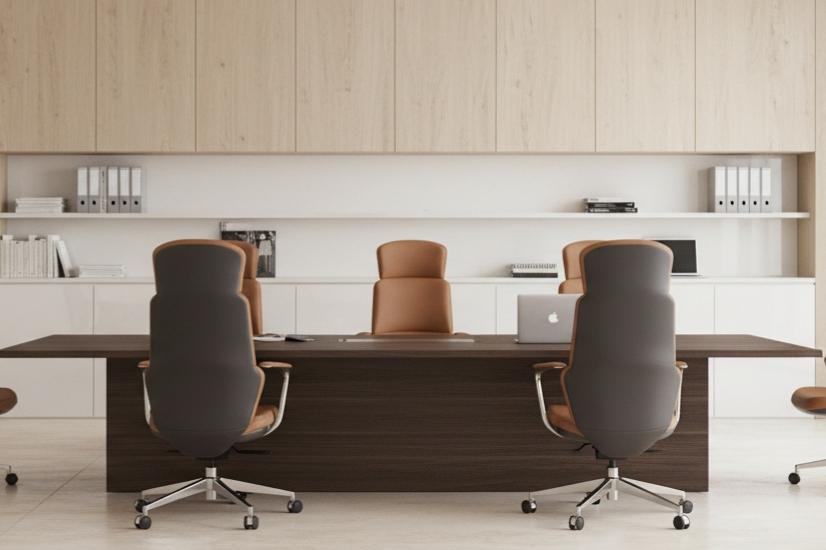 Pourquoi le bon fauteuil de conférence améliore la productivité en réunion | Chaises exécutives ergonomiques en cuir 2026