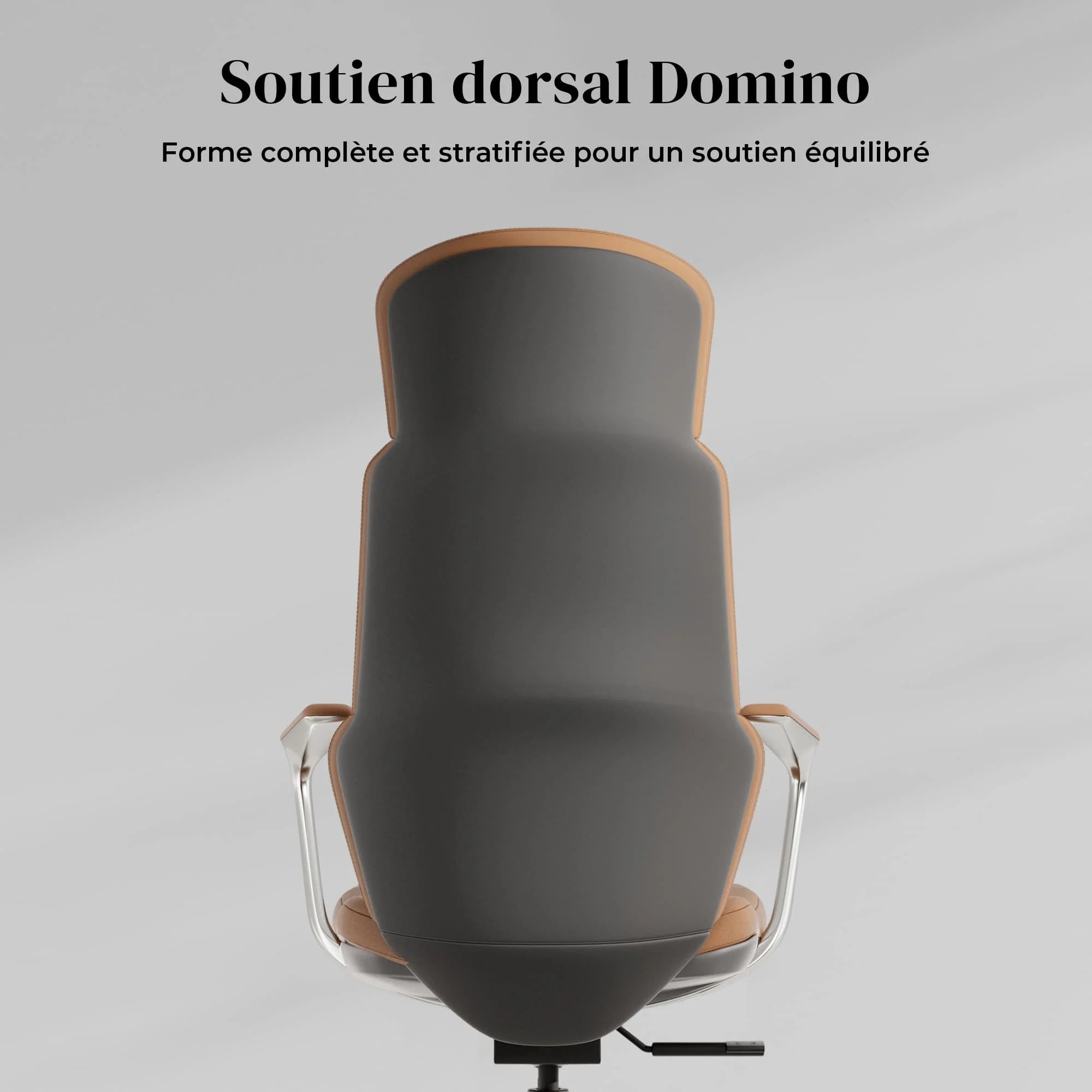 Nolan Chaise en Cuir avec Design Classique