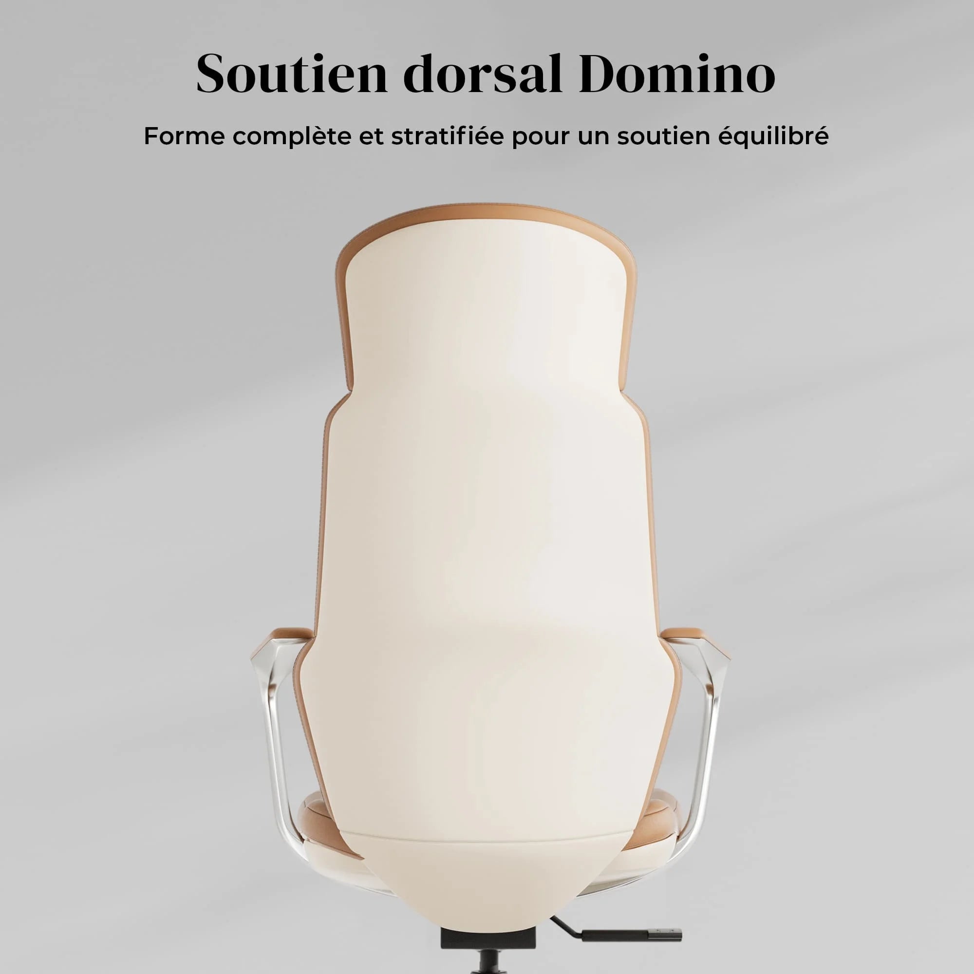 Nolan Chaise en Cuir avec Design Classique