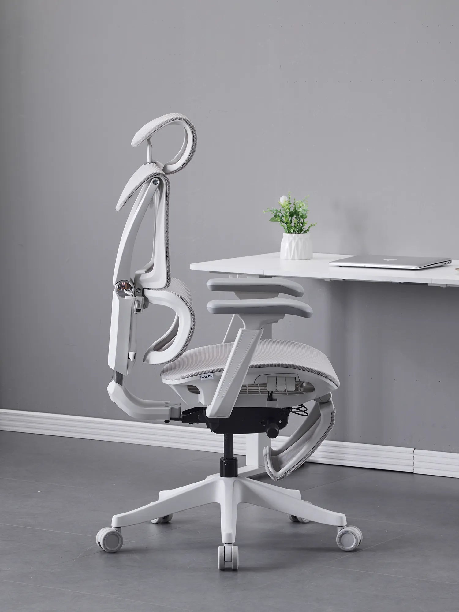 S7 Chaise de bureau ergonomique avec réglage à trois boutons
