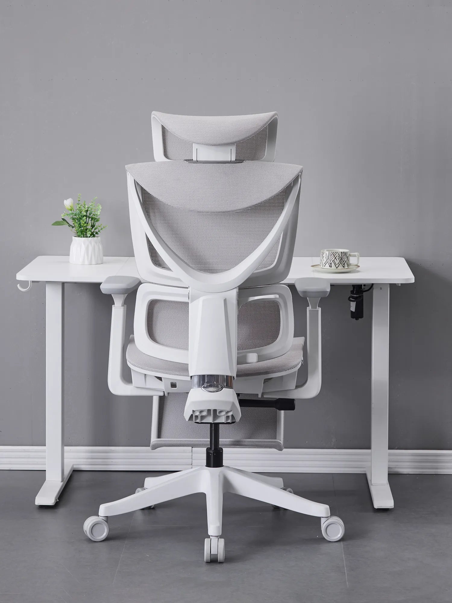 S7 Chaise de bureau ergonomique avec réglage à trois boutons