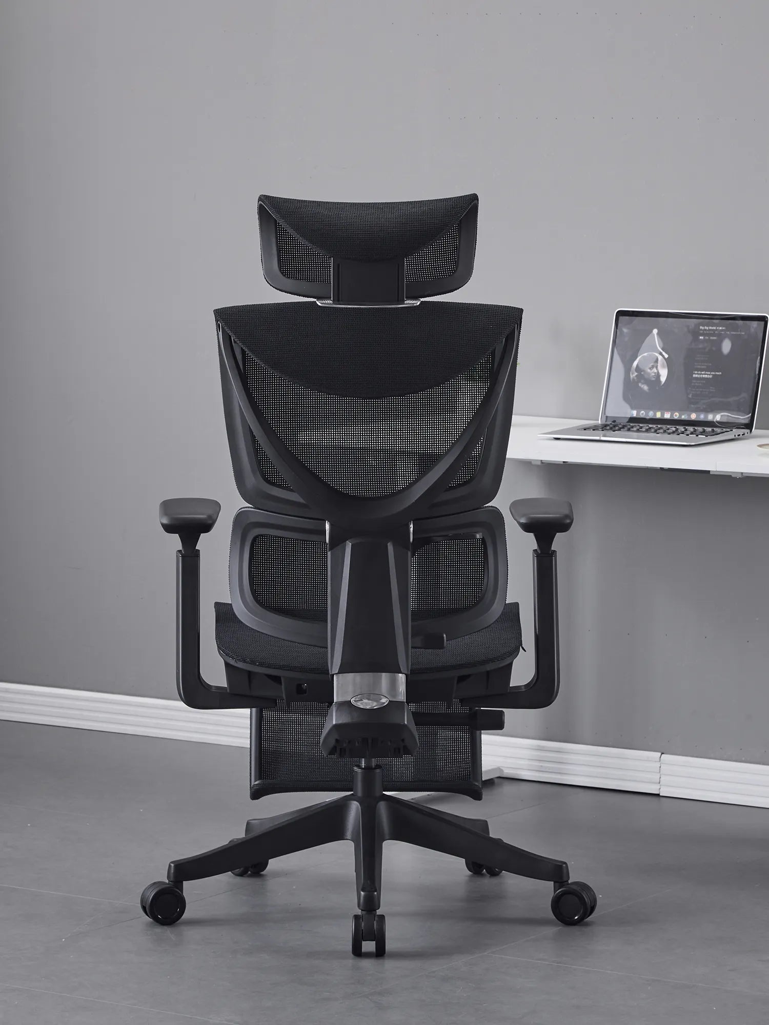 S7 Chaise de bureau ergonomique avec réglage à trois boutons