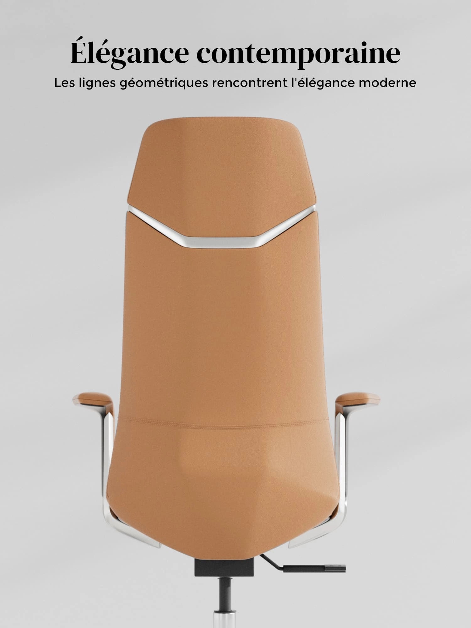 Neris Chaise de Bureau en Cuir avec Meilleur Rapport Qualité-Prix