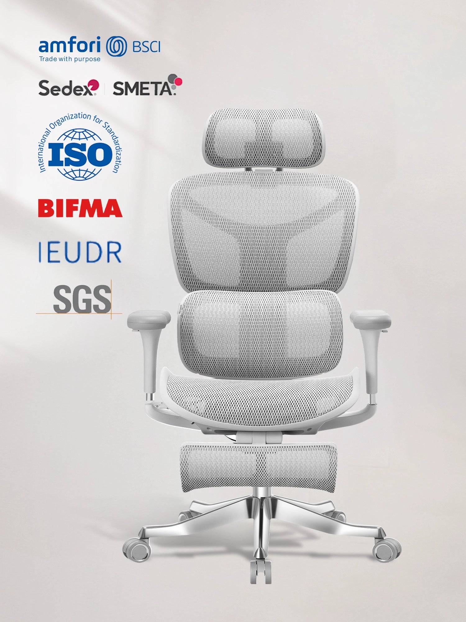 S9 Pro Chaise de bureau ergonomique avec réglage One-Touch