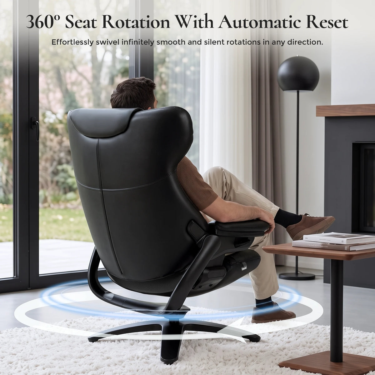 Mesa Fauteuil de détente avec repose-pieds