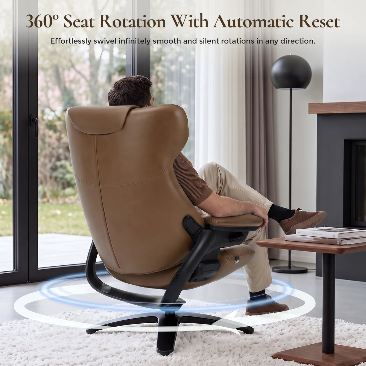 Mesa Fauteuil de détente avec repose-pieds