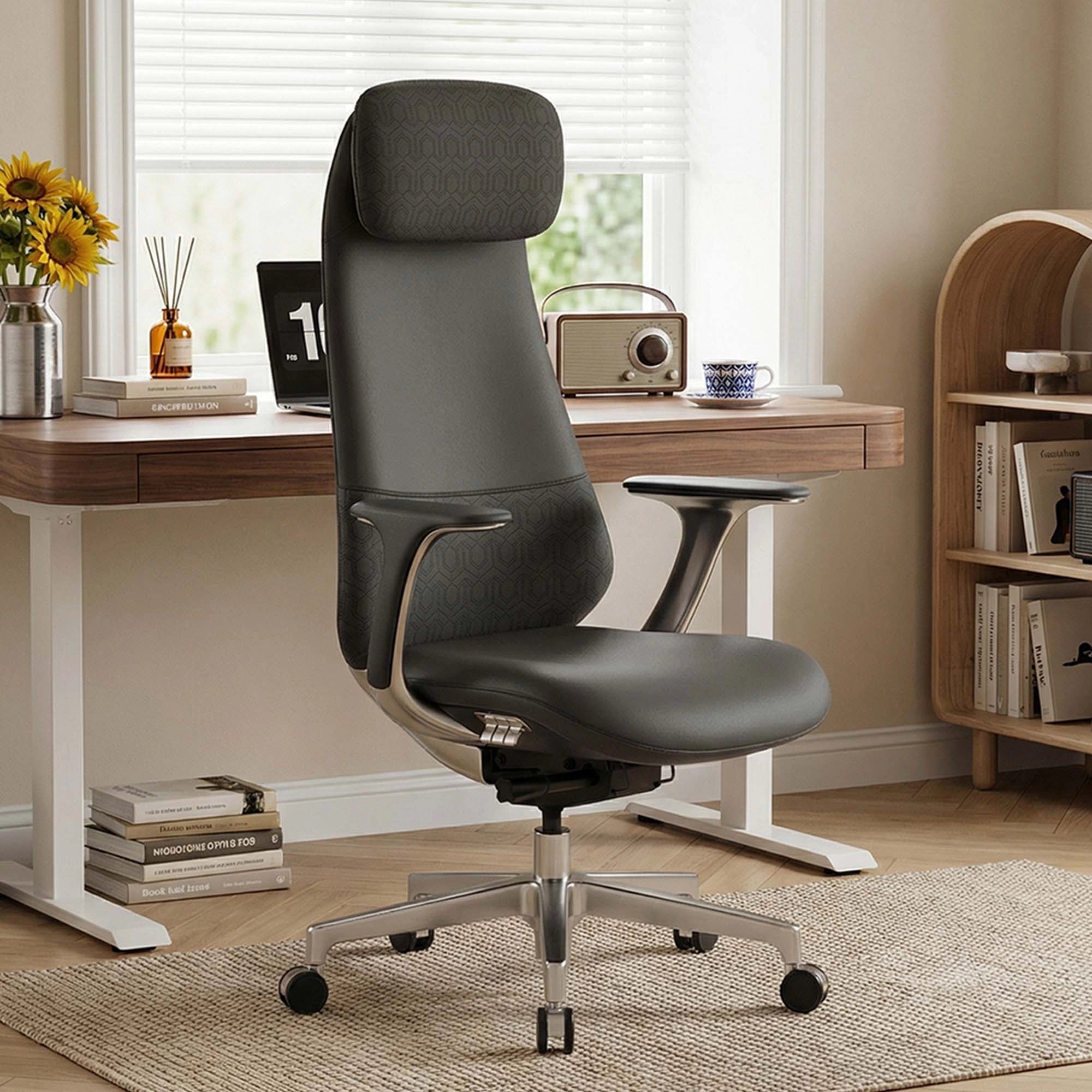 Nyla Chaise en Cuir avec Réglage Facile