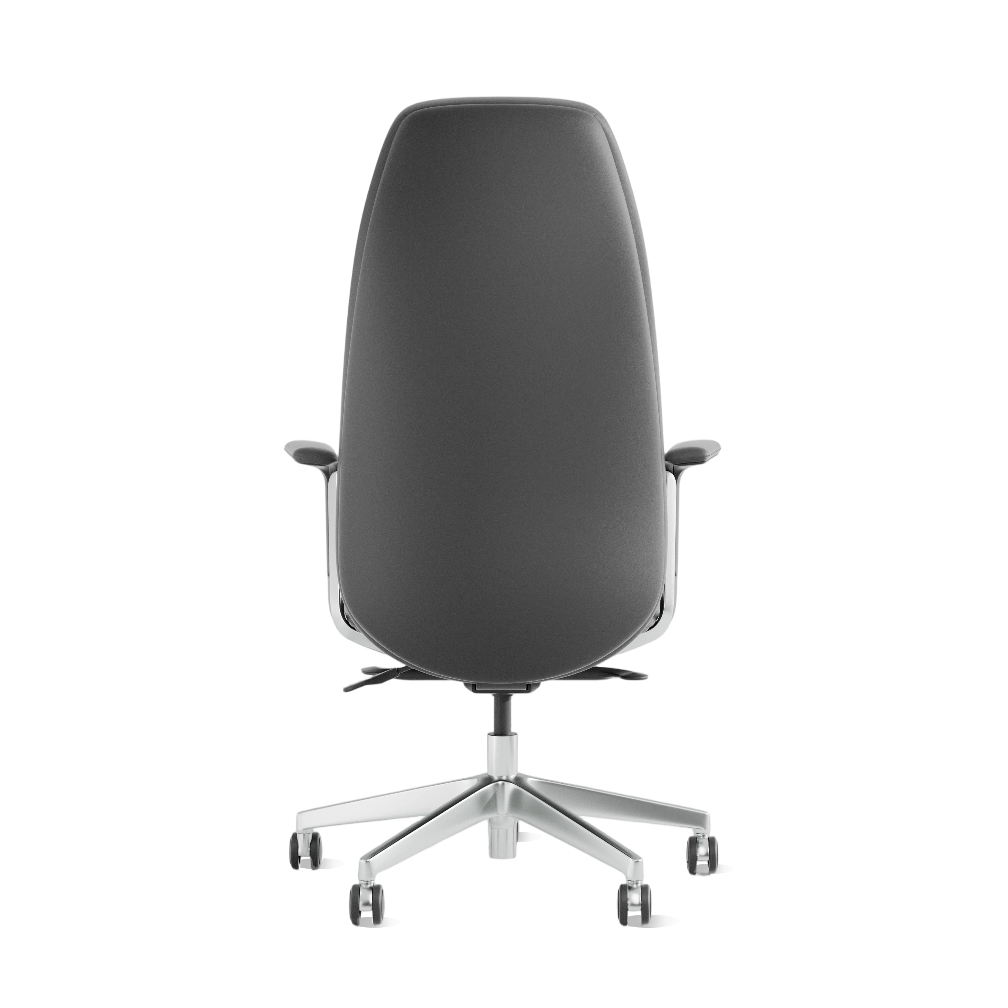 Nico Chaise de bureau en cuir haut de gamme