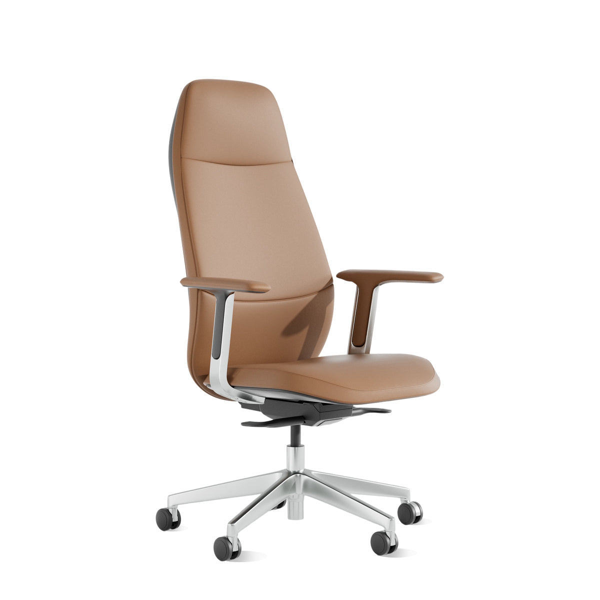 Nico Chaise de bureau en cuir haut de gamme