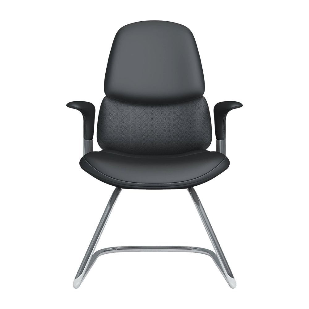 Neris Chaise de Bureau en Cuir Mi-Dossier avec Meilleur Rapport Qualité-Prix