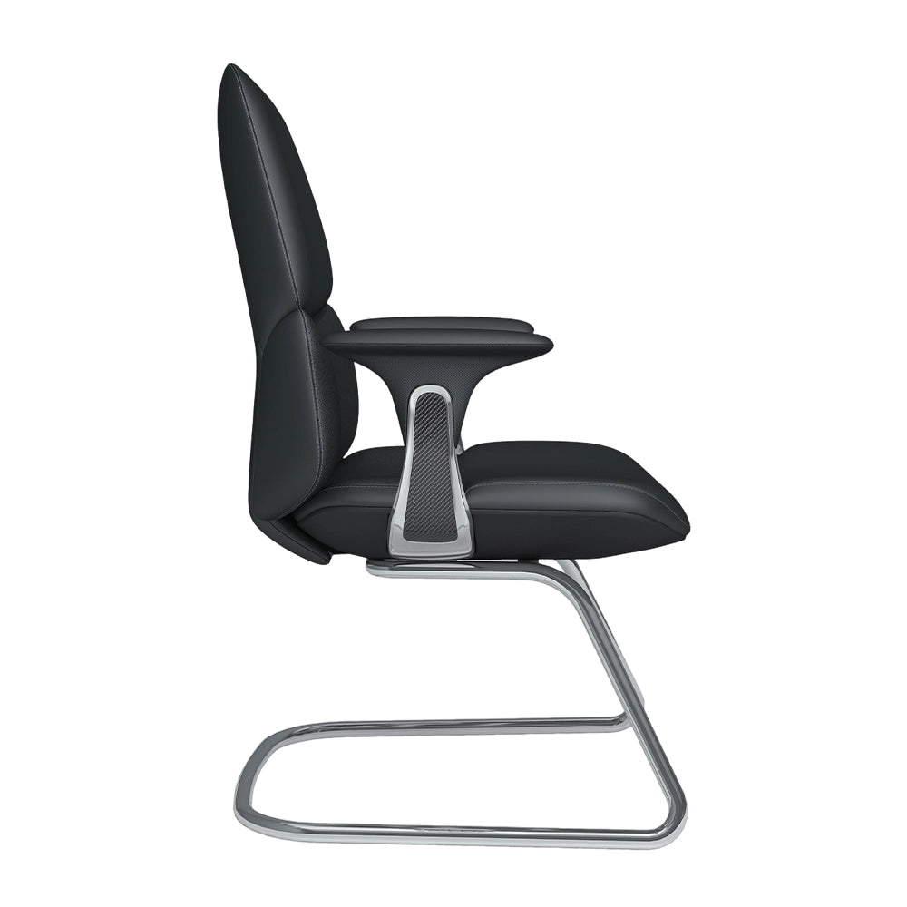 Neris Chaise de Bureau en Cuir Mi-Dossier avec Meilleur Rapport Qualité-Prix