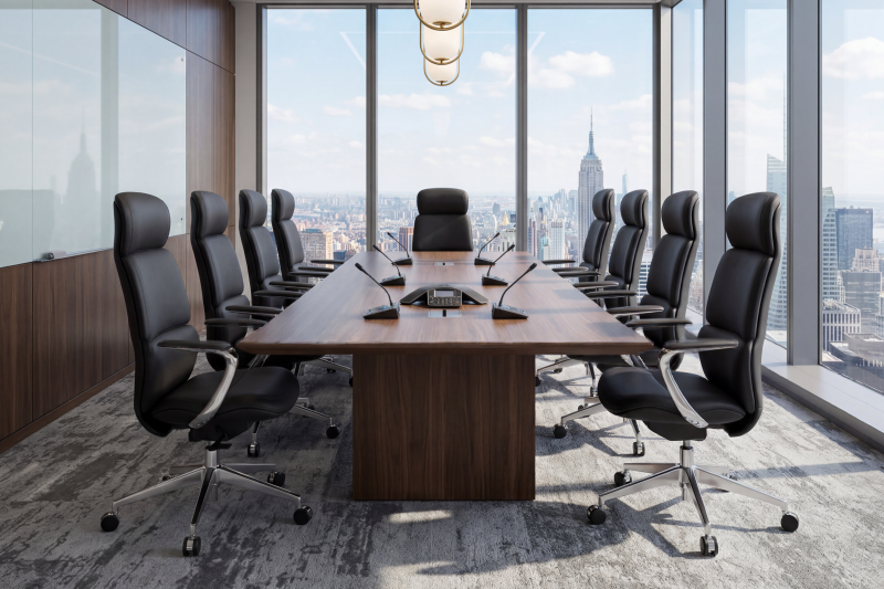 Pourquoi les fauteuils de direction en cuir sont un investissement durable pour les salles de réunion | Guide du mobilier de bureau haut de gamme