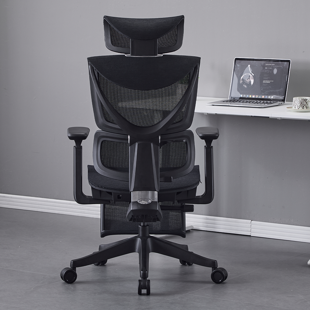 S7 Chaise de bureau ergonomique avec réglage à trois boutons