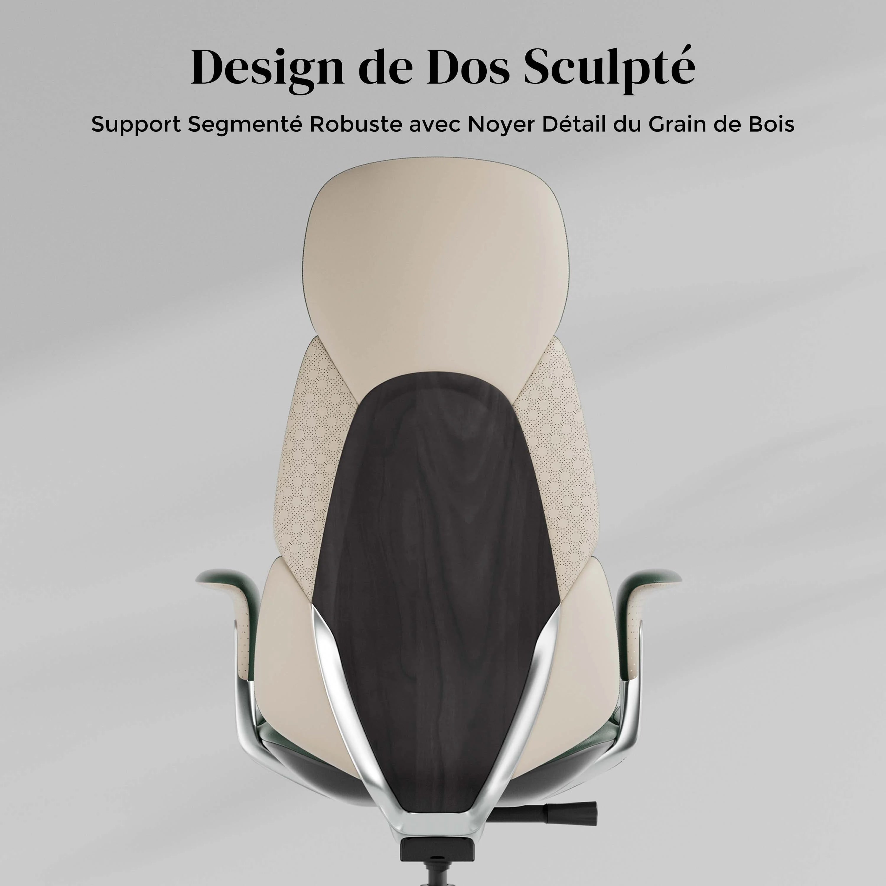 Nolan Chaise en Cuir avec Design Classique