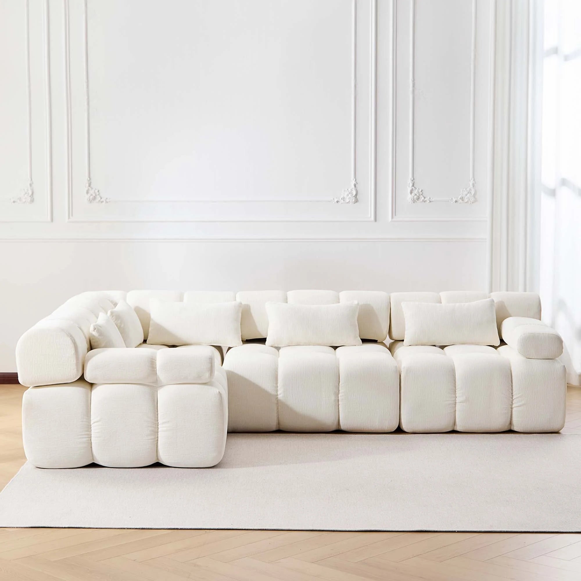 Dionysus Canapé Sectionnel Compressé Design de Luxe