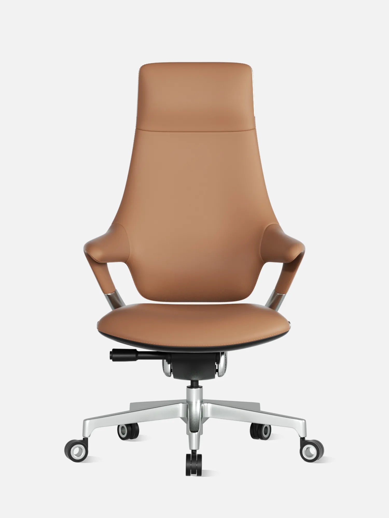 Nigel Chaise en Cuir Premium avec Assise Confortable