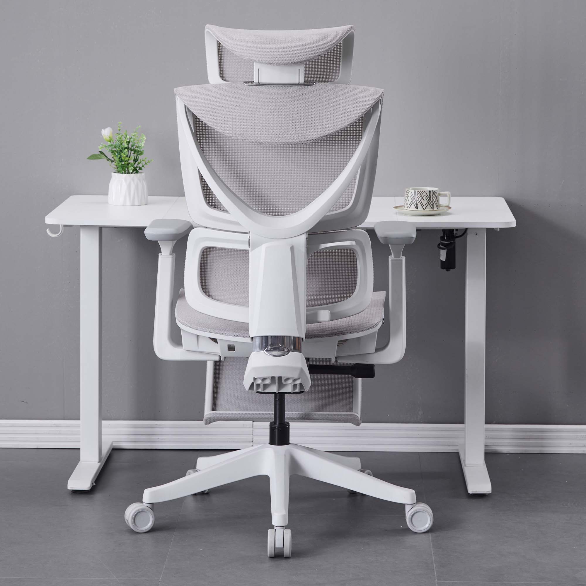 S7 Chaise de bureau ergonomique avec réglage à trois boutons
