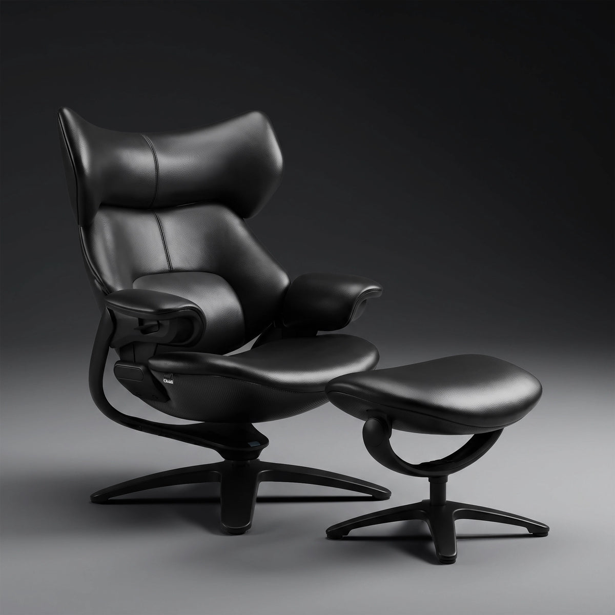 Miro Fauteuil de détente avec repose-pieds et appui-tête réglable