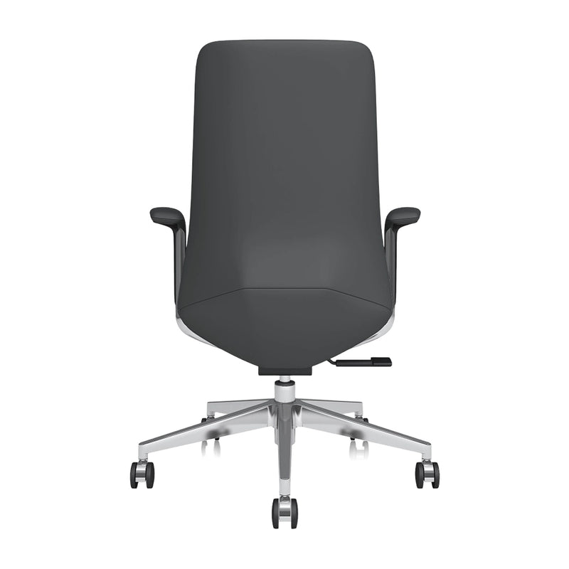 Neris Chaise de Bureau en Cuir Mi-Dossier avec Meilleur Rapport Qualité-Prix