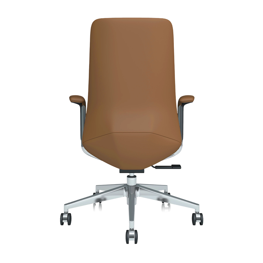 Neris Chaise de Bureau en Cuir Mi-Dossier avec Meilleur Rapport Qualité-Prix