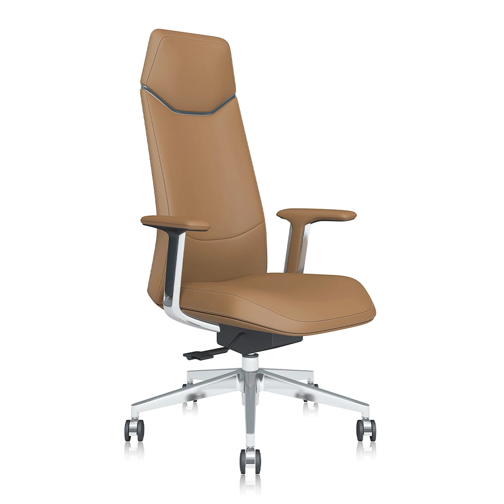 Neris Chaise de Bureau en Cuir avec Meilleur Rapport Qualité-Prix