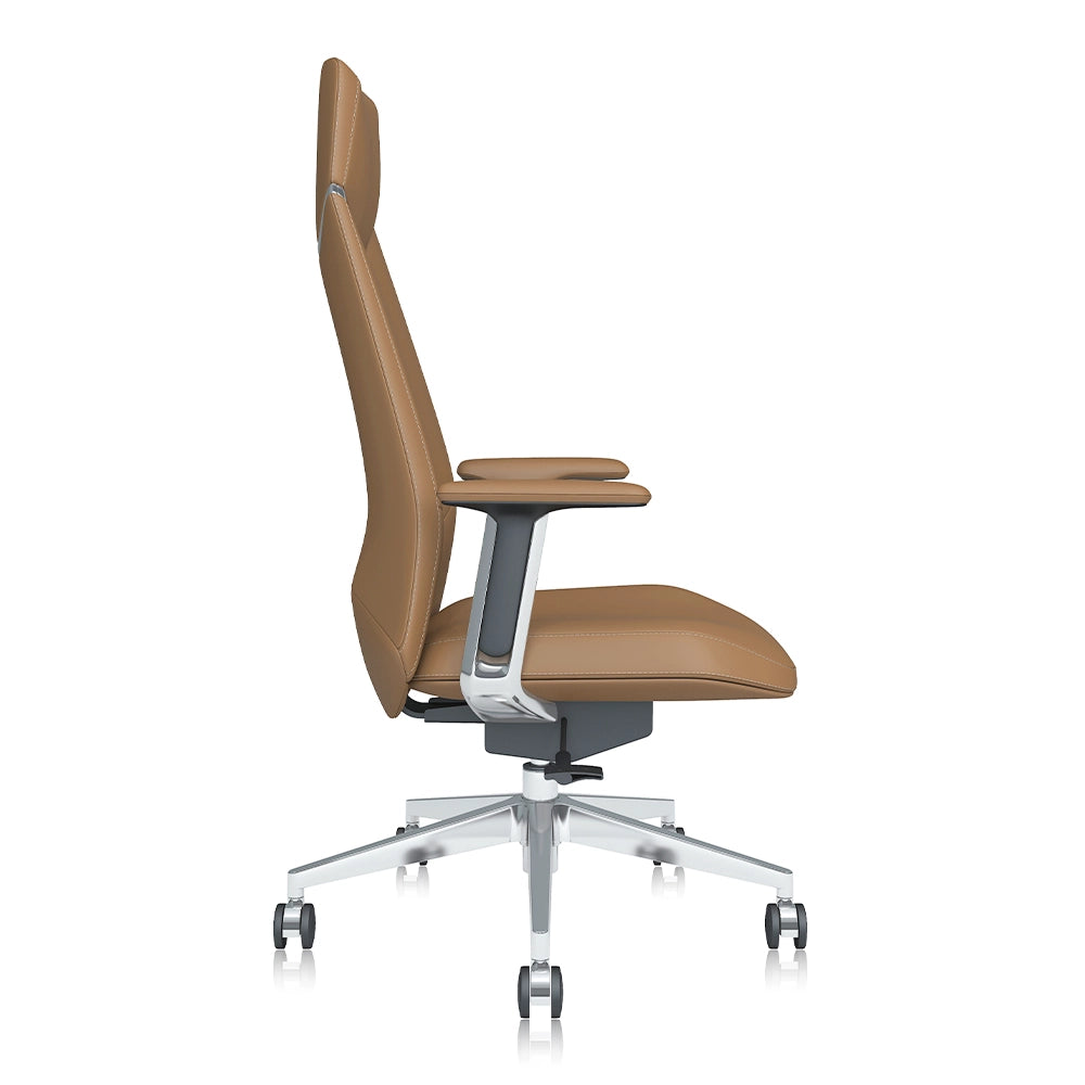 Neris Chaise de Bureau en Cuir avec Meilleur Rapport Qualité-Prix