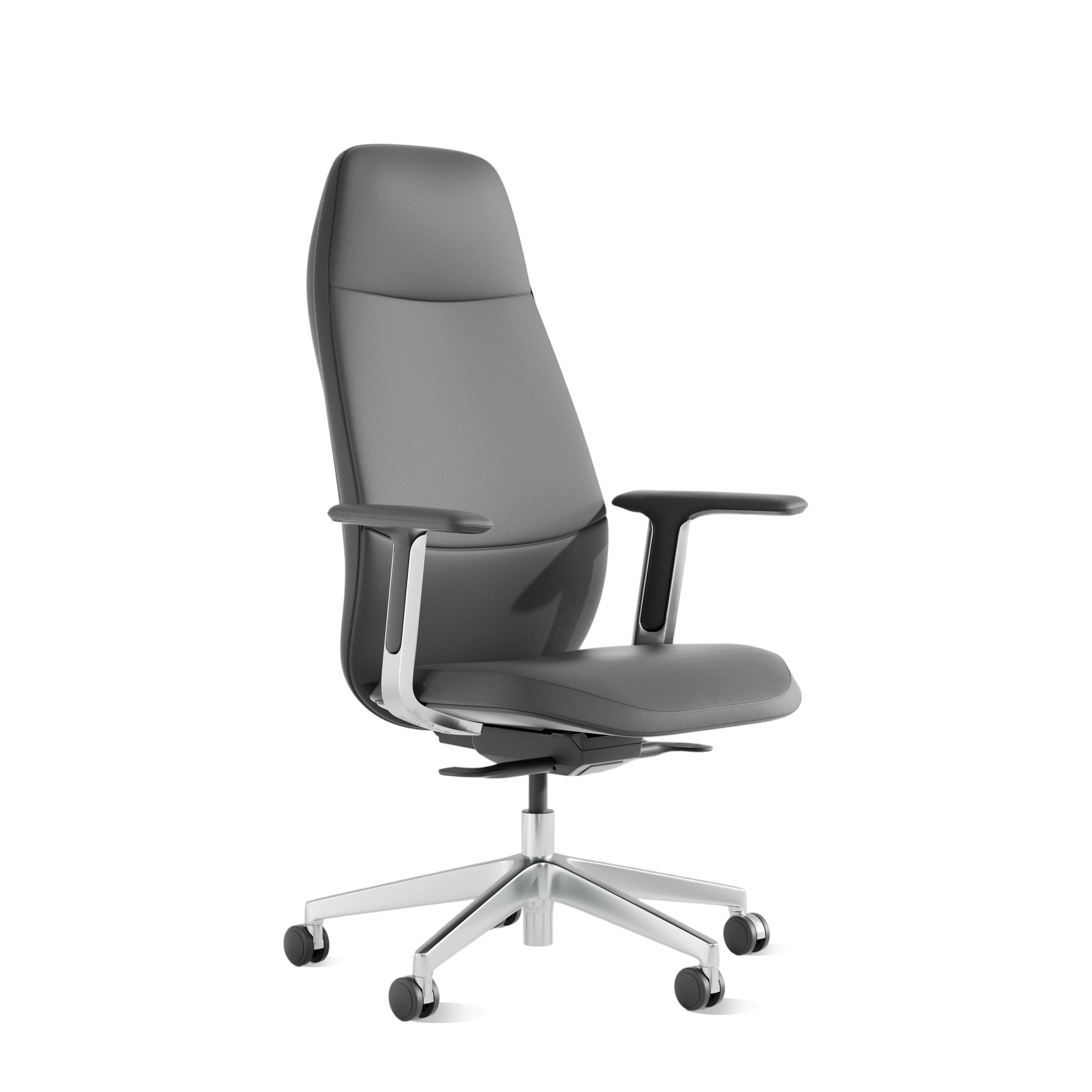 Nico Chaise de bureau en cuir haut de gamme