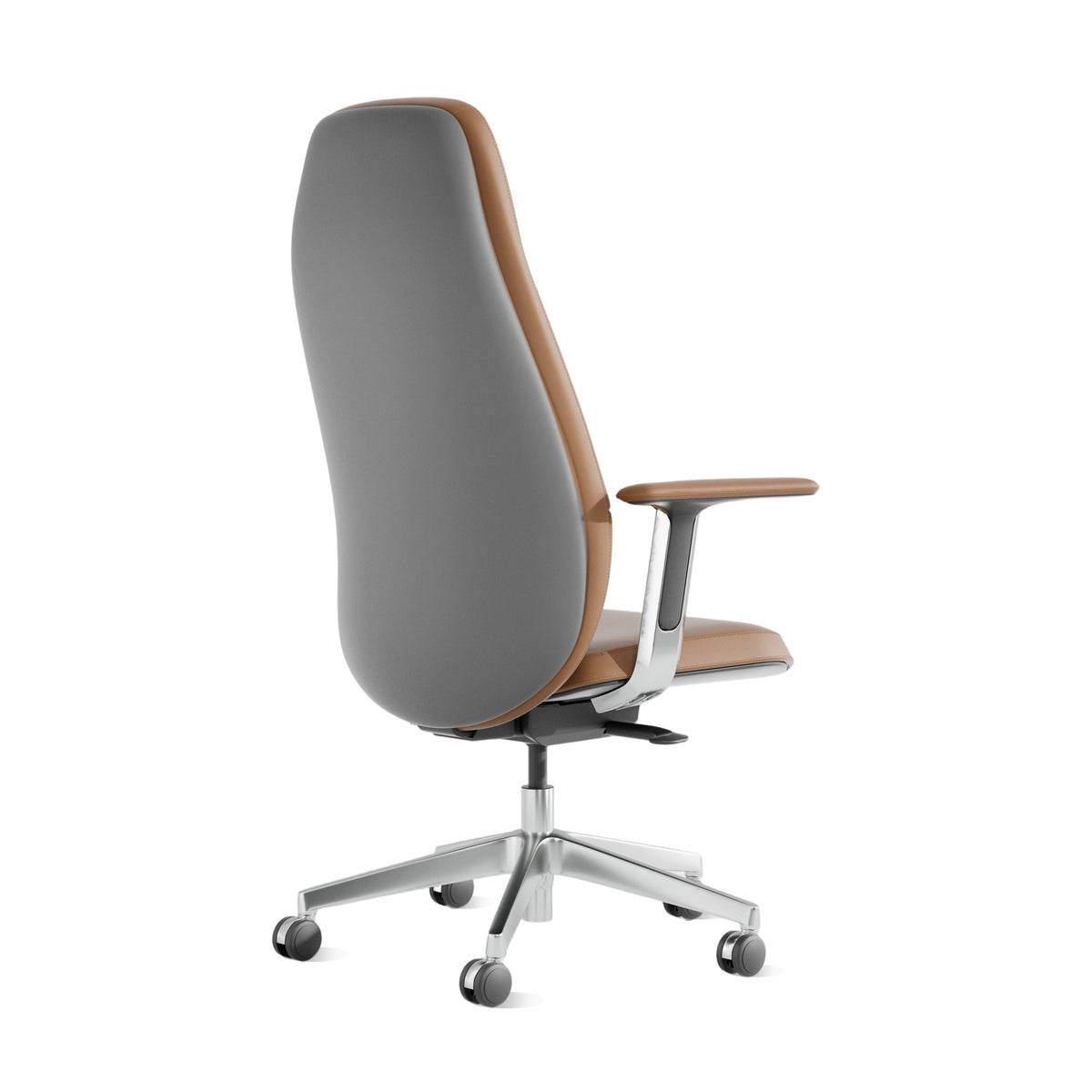 Nico Chaise de bureau en cuir haut de gamme
