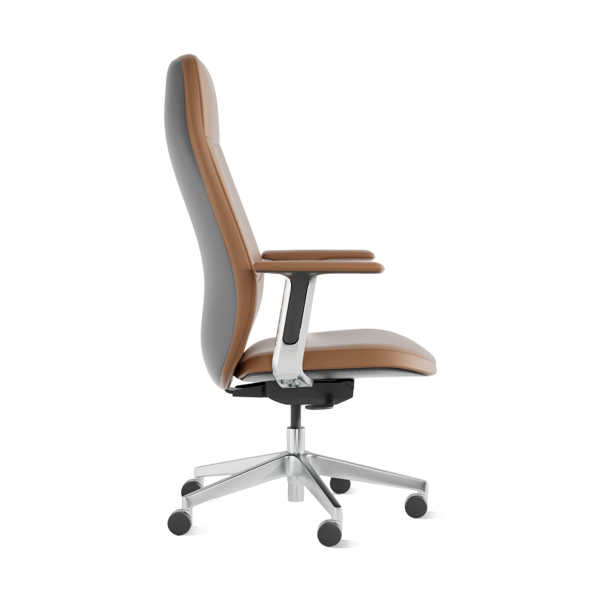 Nico Chaise de bureau en cuir haut de gamme