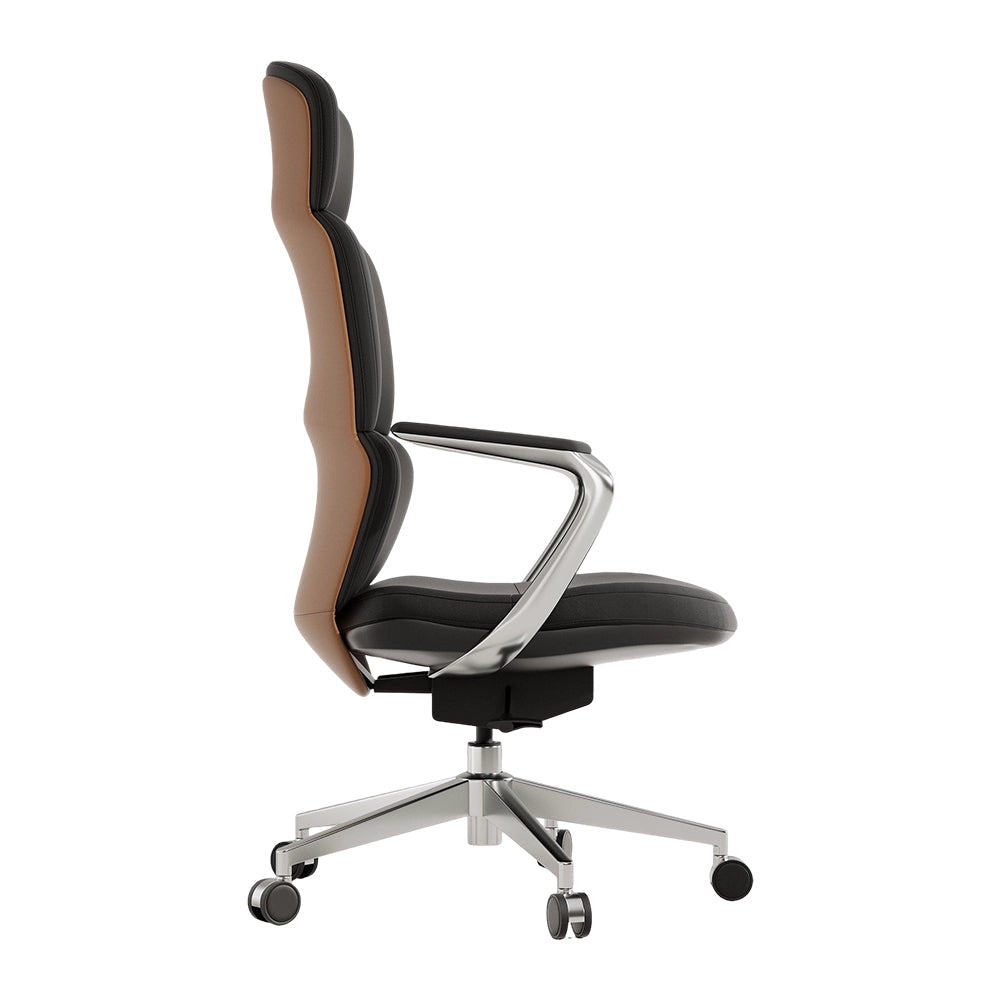 Nolan Chaise en Cuir avec Design Classique