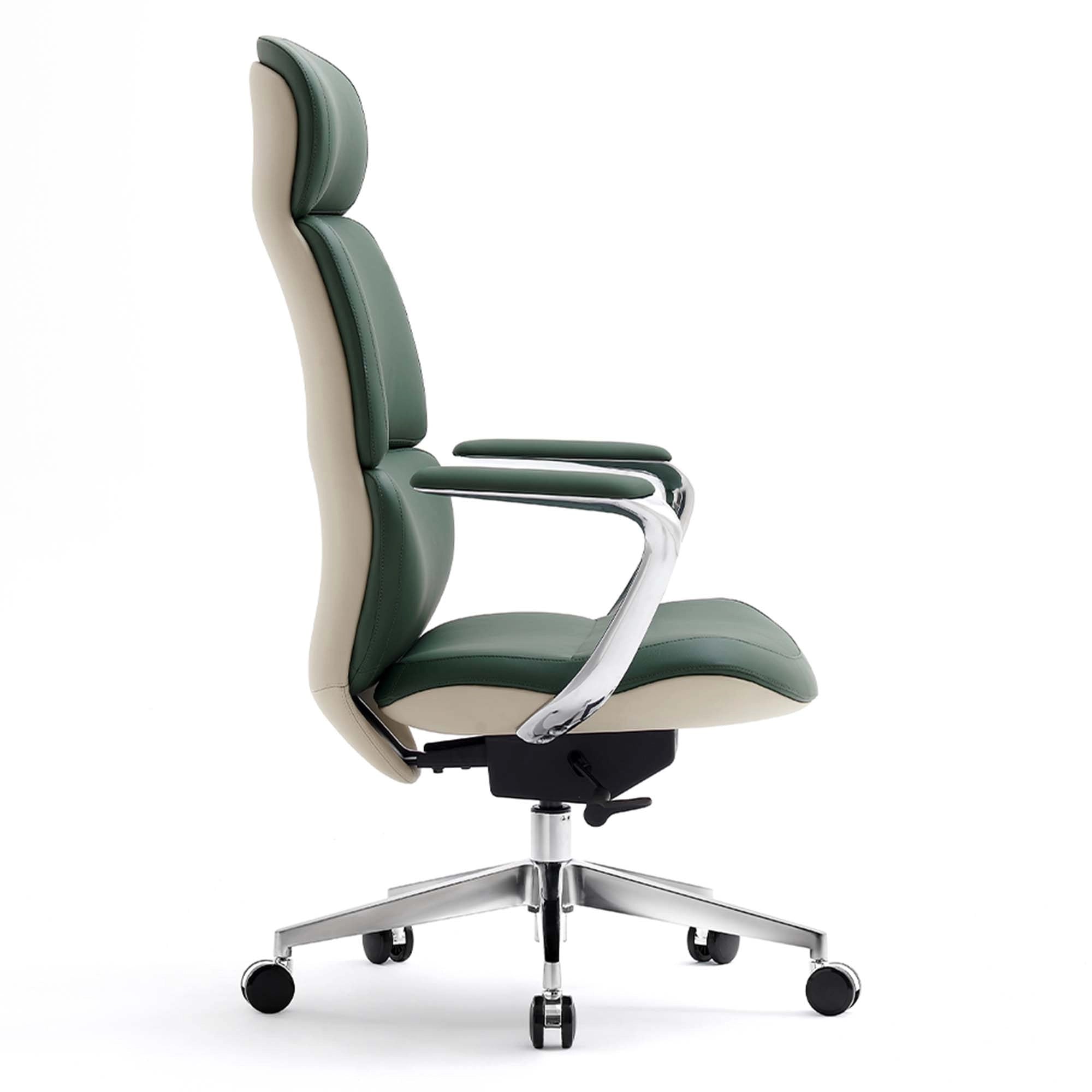 Nolan Chaise en Cuir avec Design Classique