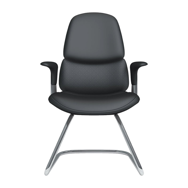 Nyla Chaise Cantilever en Cuir Réglable