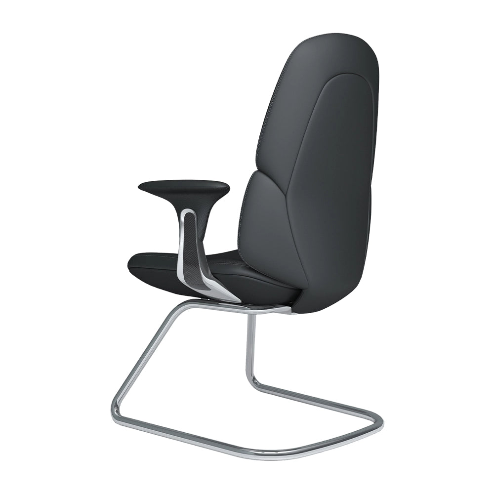 Nyla Chaise Cantilever en Cuir Réglable