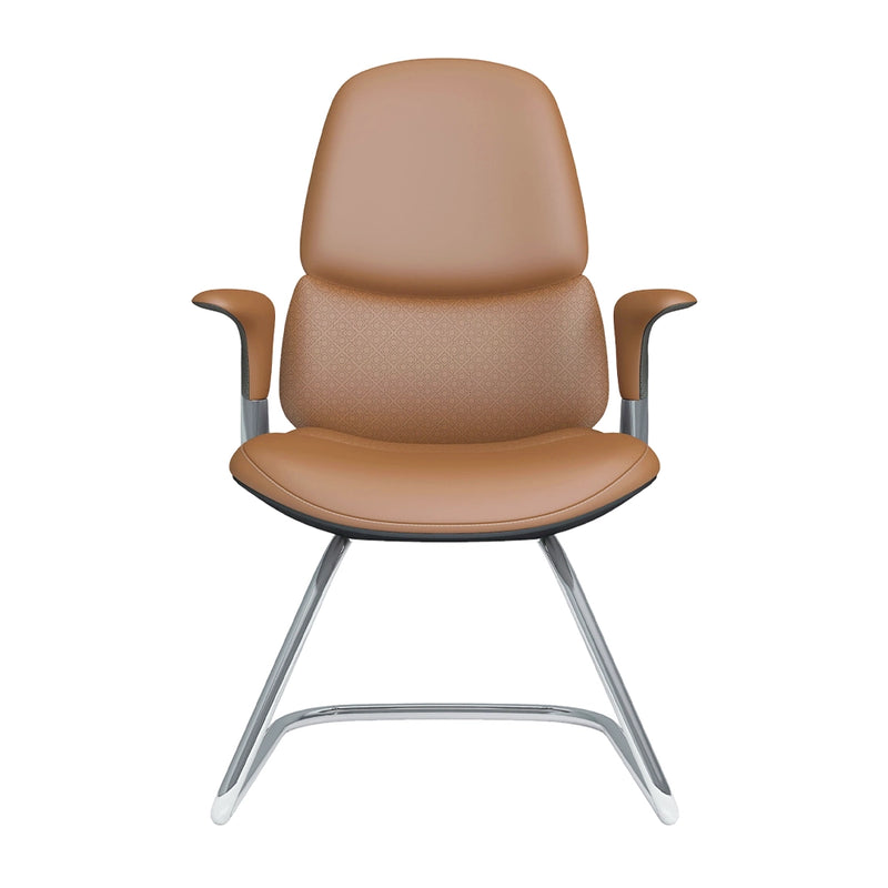 Nyla Chaise Cantilever en Cuir Réglable