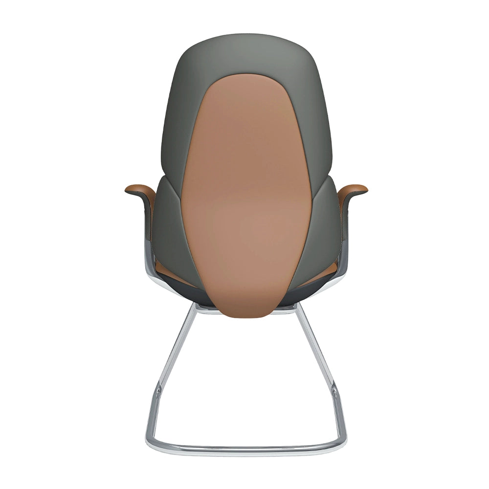 Neris Chaise de Bureau en Cuir Mi-Dossier avec Meilleur Rapport Qualité-Prix